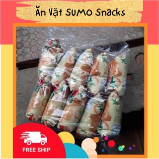 Bịch 10 Gói Bim Bim Snack Cà Chua Oishi 14/16g-Ăn Vặt Sumo Snack