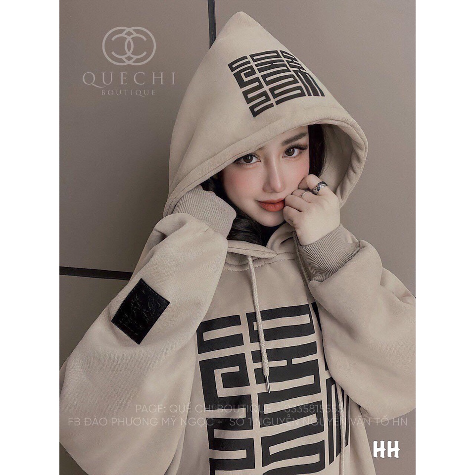 ÁO NỈ HOODIES FD SIÊU HOT MÀU NÂU TÂY SANG XỊN ĐẲNG CẤP