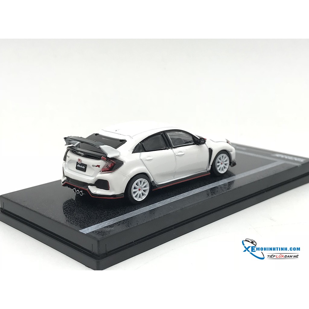 Xe Mô Hình Honda Civic Type R FK8 Modulo Version 1:64 Tarmac Works ( Trắng )