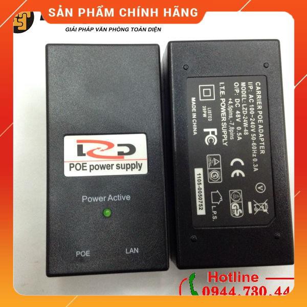 Adapter POE 48v 0.5A 2 cổng giá rẻ dailyphukien
