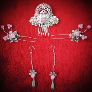 Set trang sức phụ kiện cổ trang
