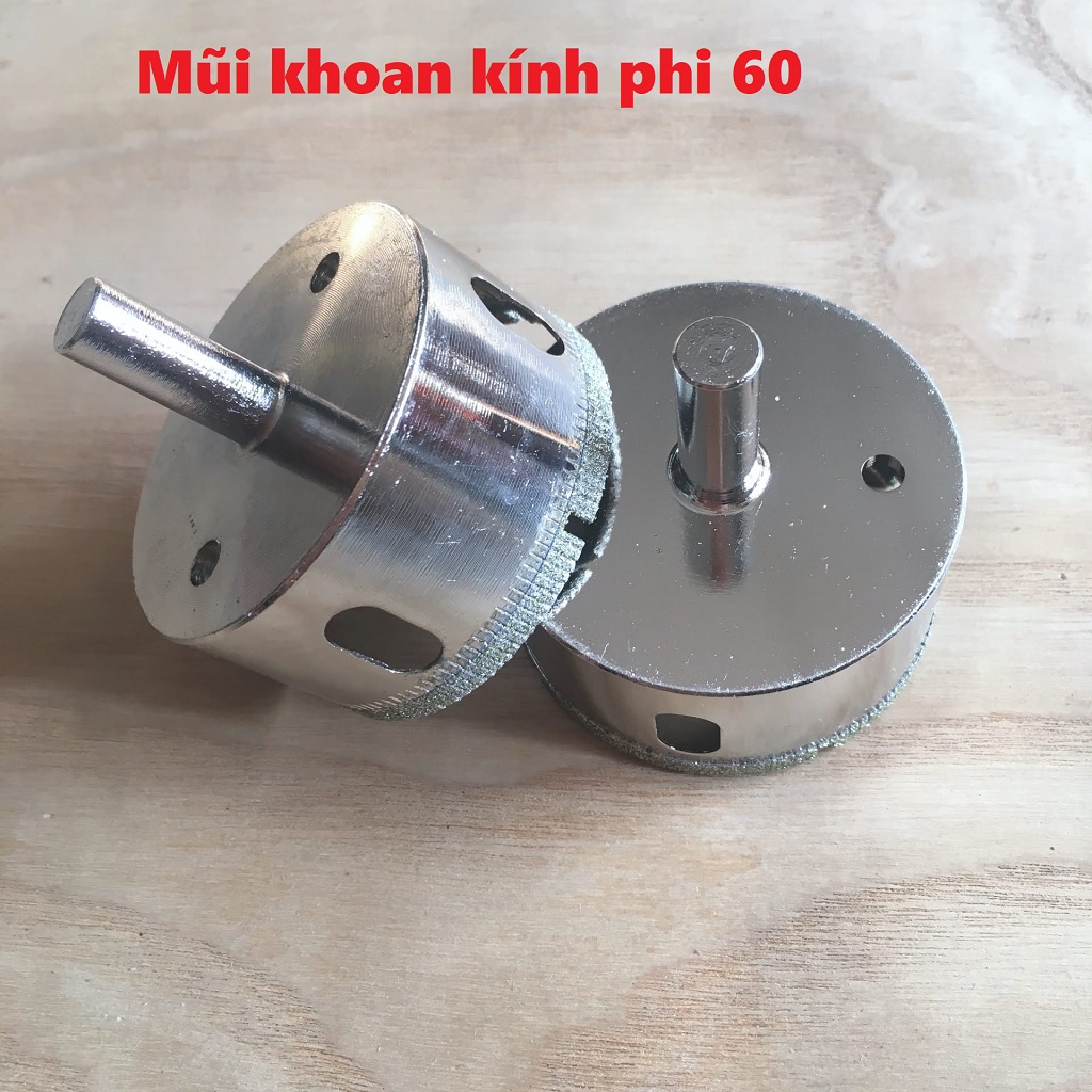 [SẴNG HÀNG] Mũi khoan kính phi 60mm
