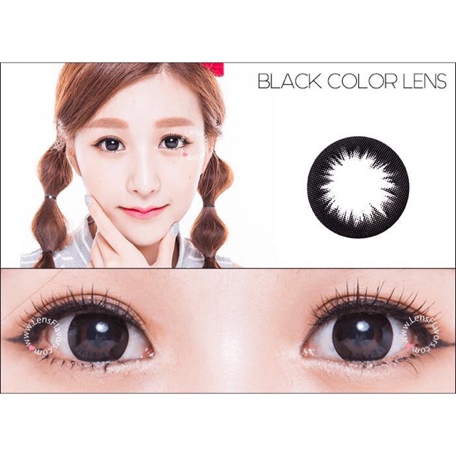 LENS FULL COMBO 150k-CIRCLE BLACK(có cận)