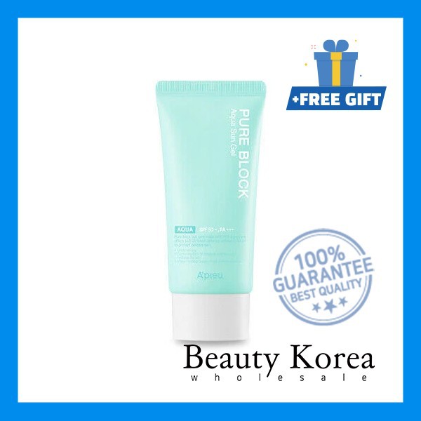 Gel chống nắng A'PIEU Pure Block Aqua SPF50 + / PA +++ dung tích 50ml