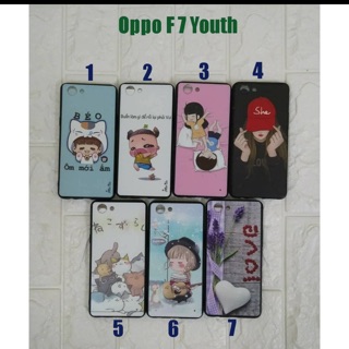 Ốp lưng thời trang in hình cho oppo F7 youth