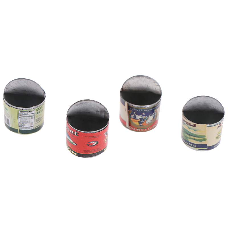 Bộ 4 Hộp Đựng Thực Phẩm Mini Trang Trí Nhà Cửa