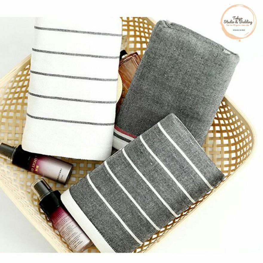 🔴Khăn mặt Xô Cotton Sợi tre Organic siêu mềm