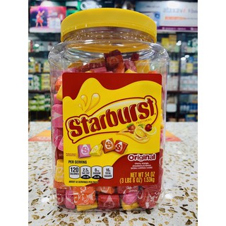 Kẹo Mềm Trái Cây Starburst Original 1.53kg Mỹ