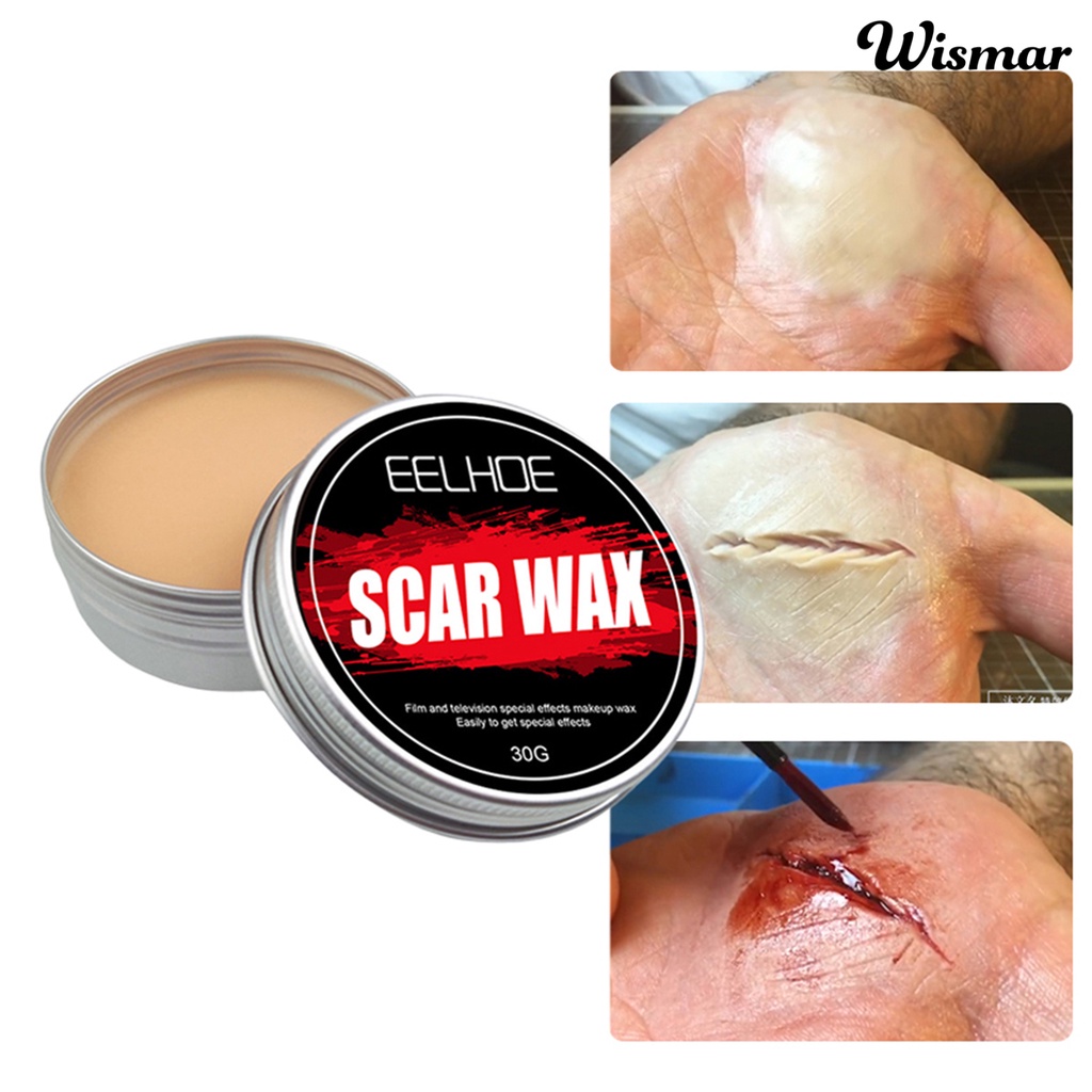 Hộp sáp đắp mặt hóa trang Halloween sáng tạo thân thiện với da 30g | BigBuy360 - bigbuy360.vn