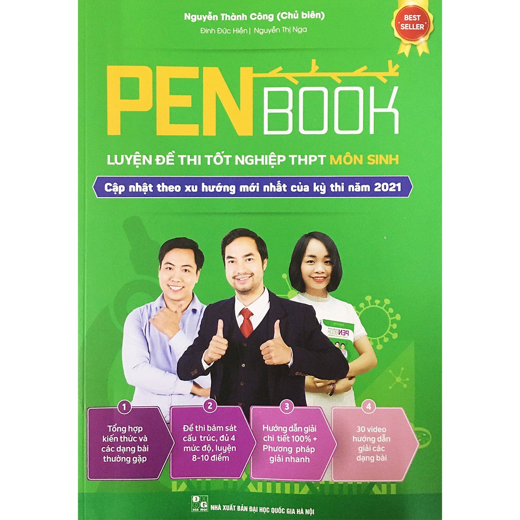 Sách - Penbook - Luyện Đề Thi Tốt Nghiệp Thpt Môn Sinh - 2021 | BigBuy360 - bigbuy360.vn