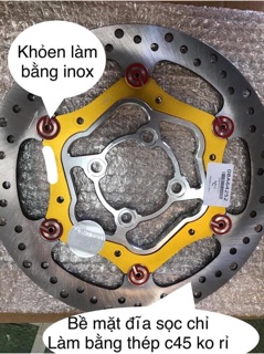 Dĩa thắng đĩa oversize brembo(tặng pass pát bát cnc các loại xe)