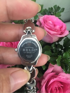 Đồng hồ si nữ Relic máy Nhật