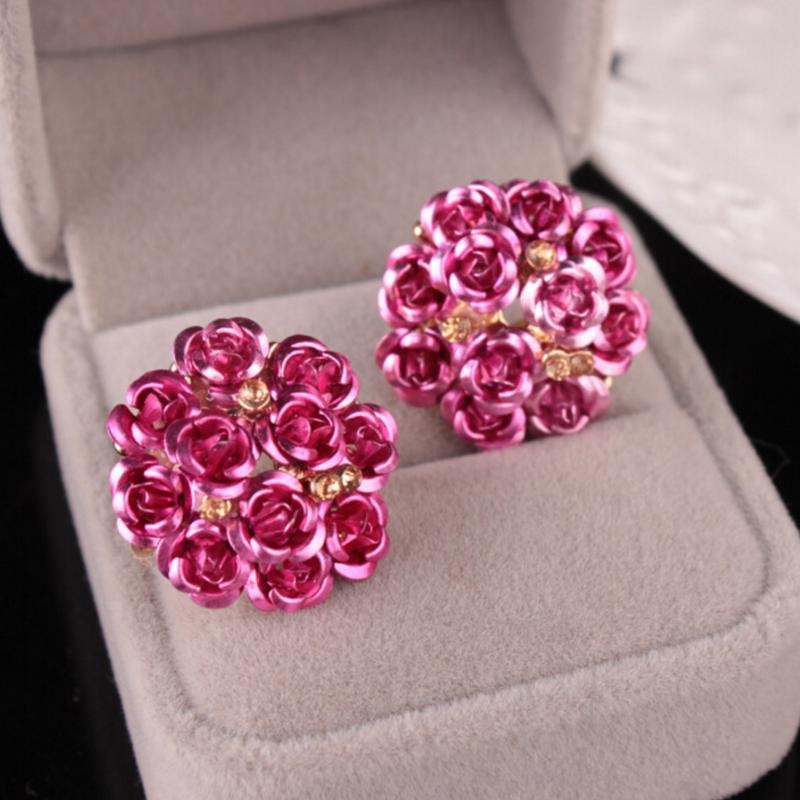 Hoa Tai Hình Hoa Xinh Xắn Dành Cho Nữ