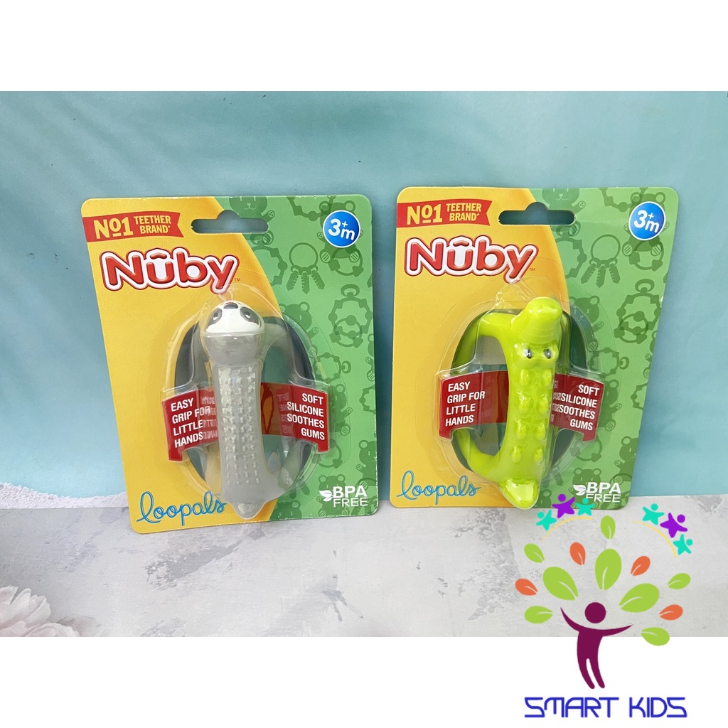 Gặm Nướu Nuby Hình Thú Silicone