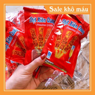 Sỉ bịch 20 gói bim snack thịt xiên quay giòn ngon