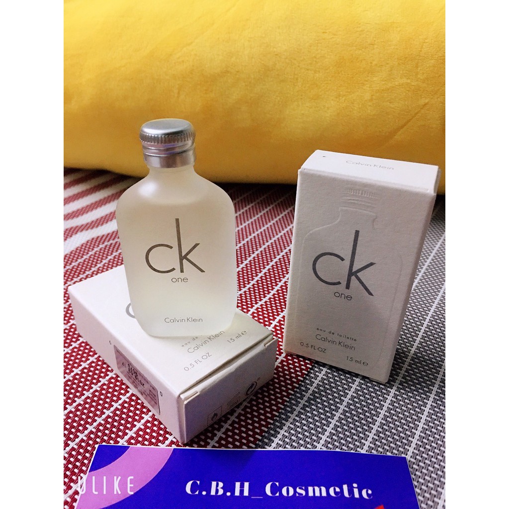 [Hàng sẵn] Nước hoa Calvin Klein CK One EDT mini 15ml
