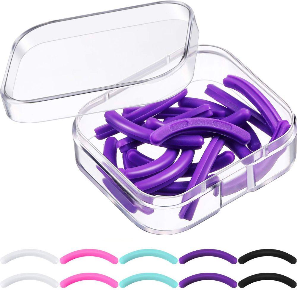 AROMA Đệm Silicone Cao Su Mềm Đàn Hồi Nhiều Màu Sắc Hỗ Trợ Bấm Mi