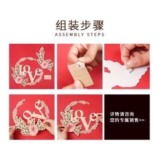 ✨✨LIỄN DÁN BÔNG HOA 3D TRANG TRÍ CƯỚI ✨✨