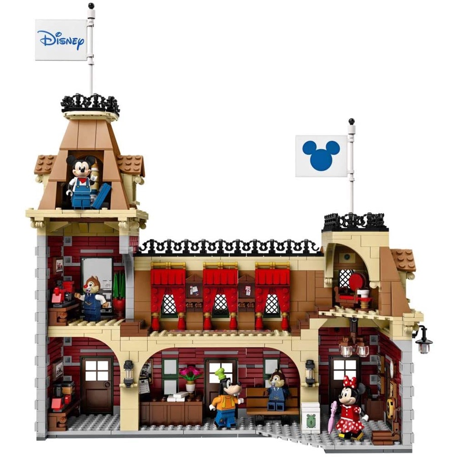 LEGO DISNEY - 71044 - TRAIN AND STATION - XE LỬA VÀ NHÀ GA DISNEY