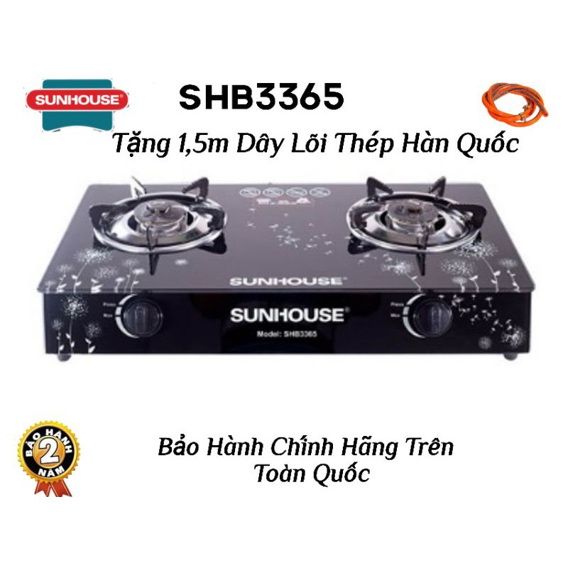 Bếp Ga Dương Kính Chính Hãng  SUNHOUSE SHB3365