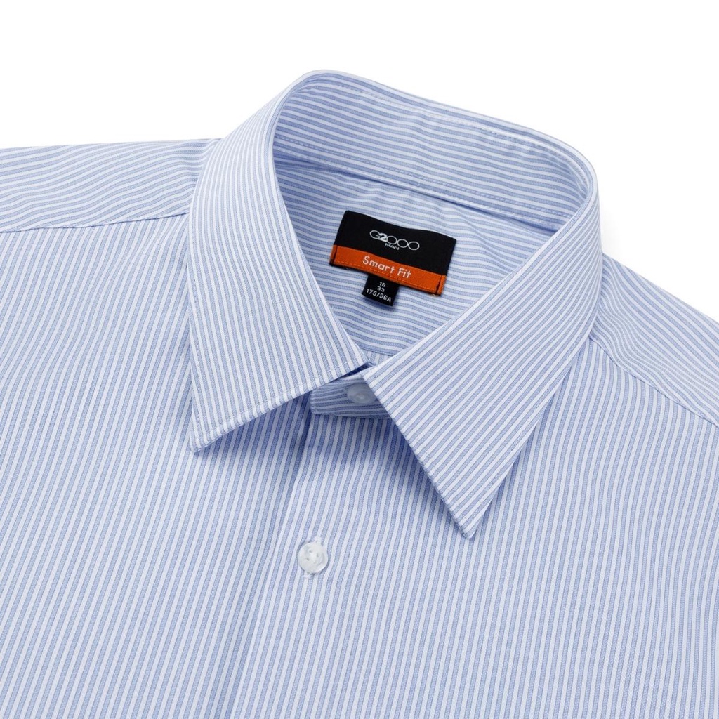 Áo Sơ Mi Nam G2000  Tay Dài Màu Xanh