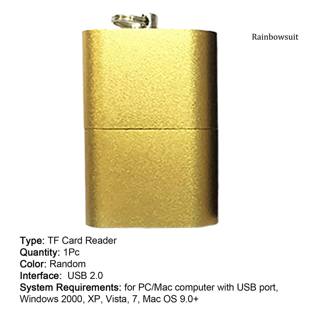 Đầu Đọc Thẻ Nhớ Usb 2.0 Micro Sd Tf T-Flash