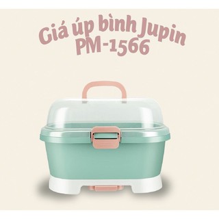 Giá úp bình sữa Jupin có nắp đậy (chính hãng)