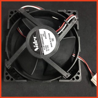 Quạt tủ lạnh dc 12v-3 dây- 3 cánh 9x9cm