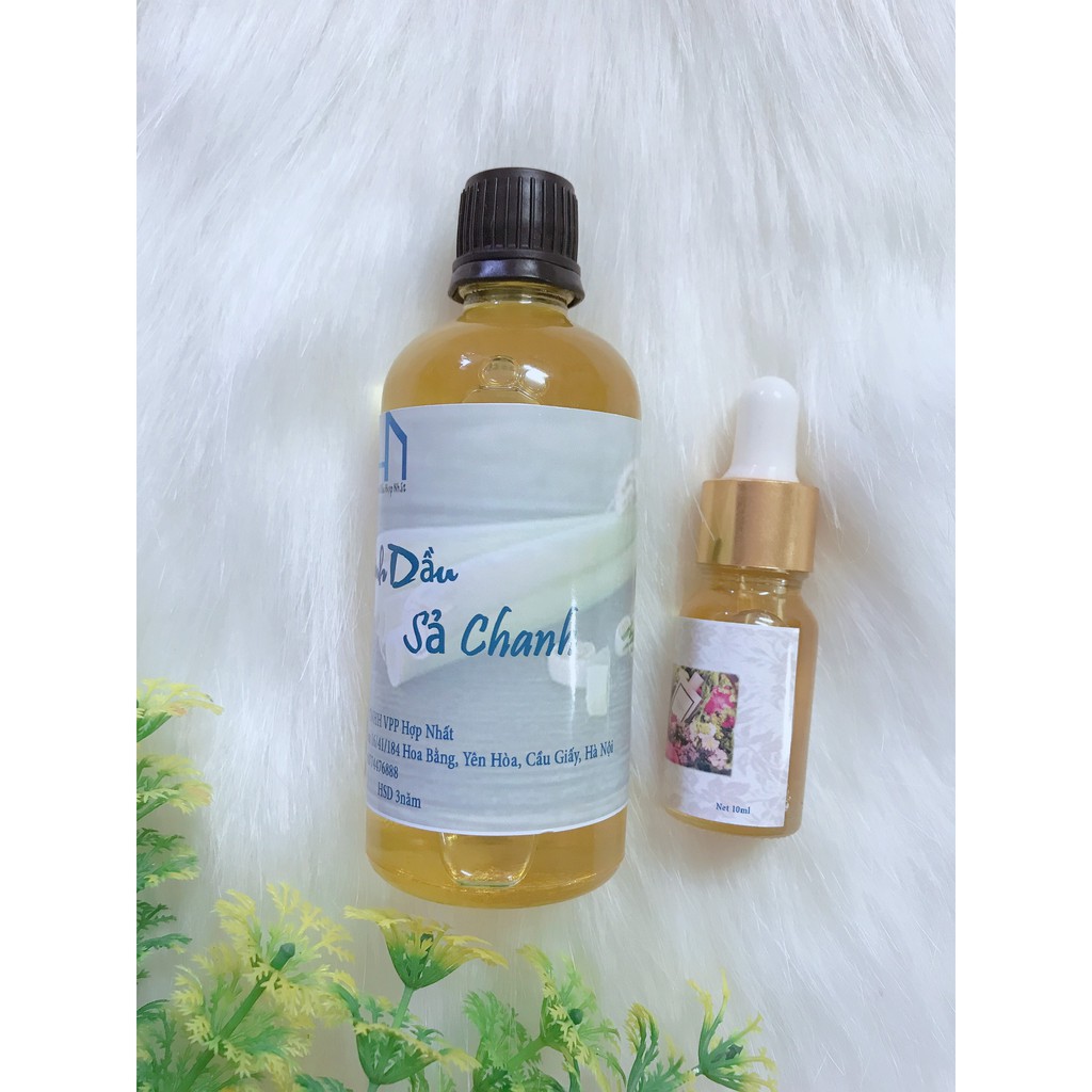 Mua tinh dầu Sả Chanh 100ml Tặng 01 lọ tinh dầu 10ml