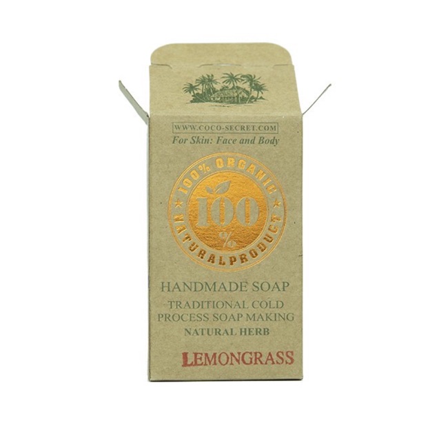 Xà phòng Cocosecret 110gr - xà phòng handmade coco secret chính hãng