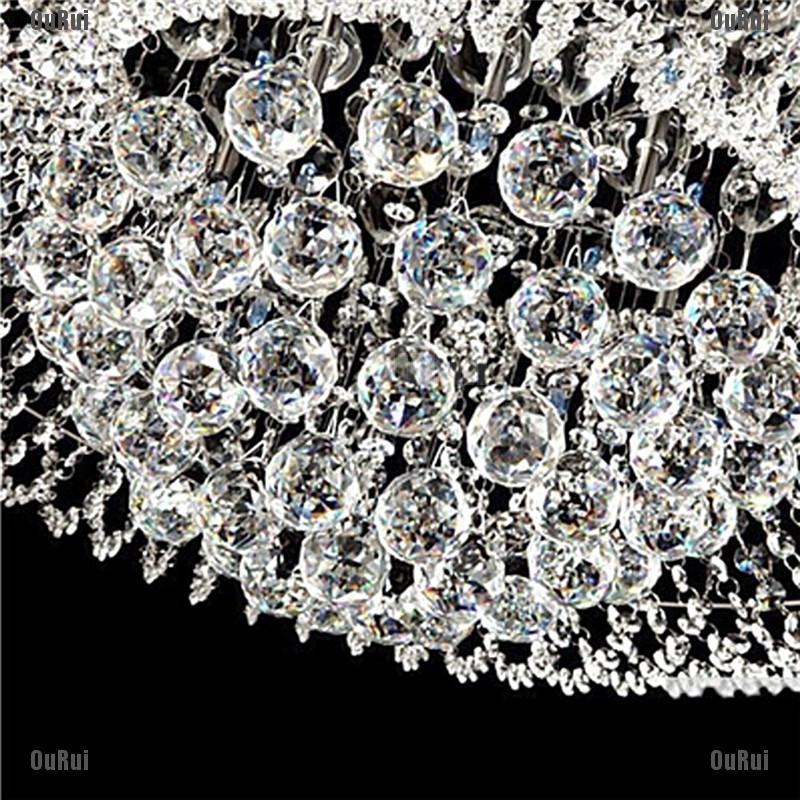 20mm Clear Crystal Lighting Ball Prisms Hanging Pendant Wedding Curtain Decor