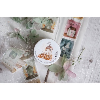 Minyi.corner - Black Milk Project - Mẫu washi dạng tem ngôi nhà