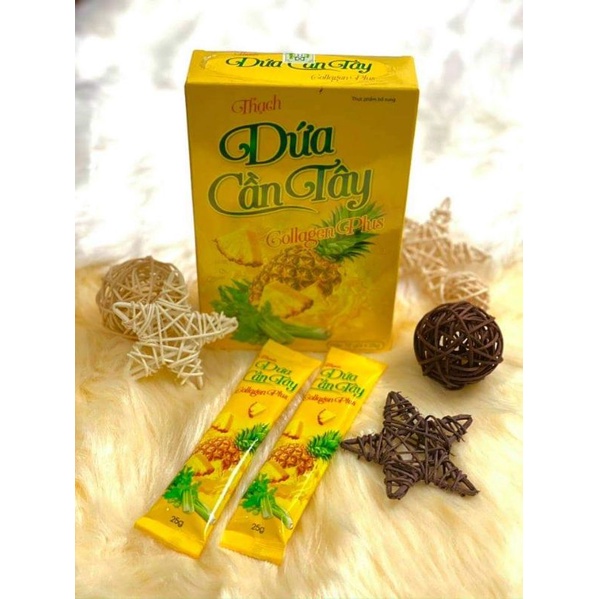 Thạch Dứa Cần Tây Collagen