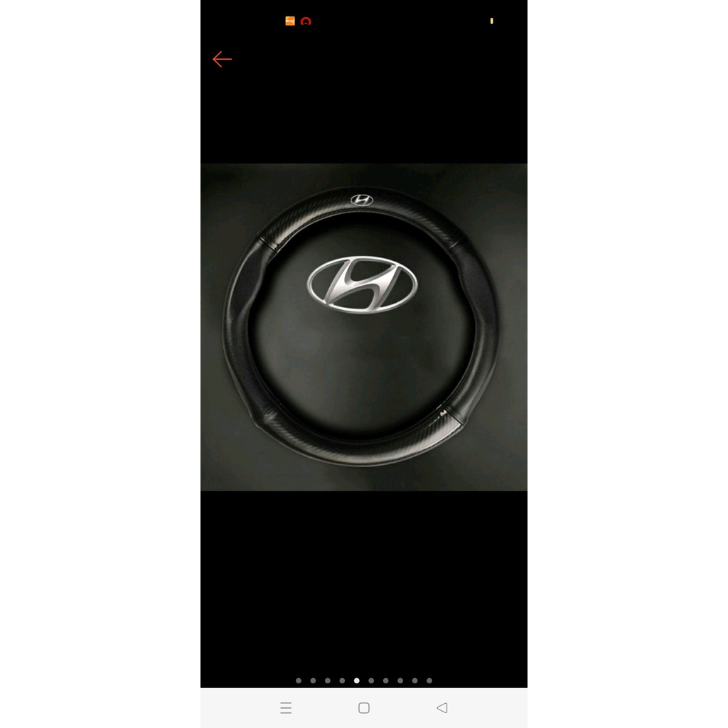 Bọc vô lăng ô tô cacbon chống trơn trượt logo tất cả các hãng xe