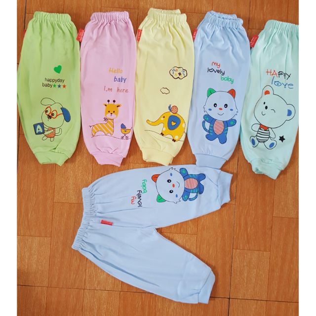 Set 5 quần dài cho bé NOOUBABY cho bé từ 3 đến 23kg