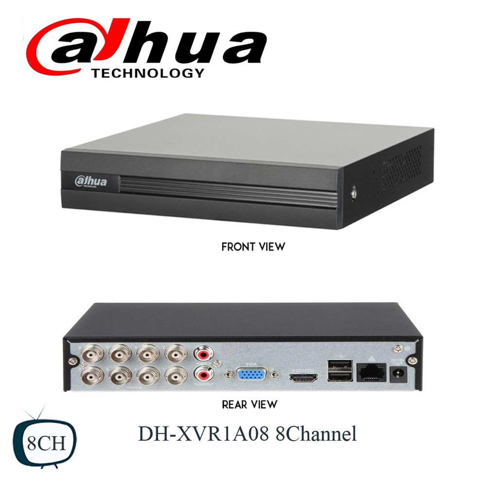 Đầu ghi 4 kênh 8 kênh Dahua XVR1A04, XVR1B04-I, XVR1A08, 1A08 1A04 1B04 1B08 chính hãng Dahua VIỆT NAM