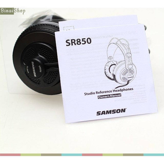 Tai nghe chuyên nghiệp SAMSON SR850/ Tai nghe Kiểm âm [Hàng Chính Hãng ]