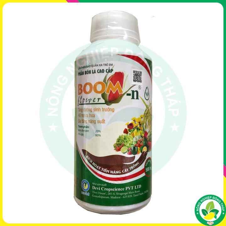 Phân Bón Lá BOOM Flower - n (chai 500ml)