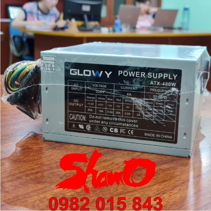 Nguồn PC Gloway 480W – Chính Hãng – Bảo hành 12 tháng