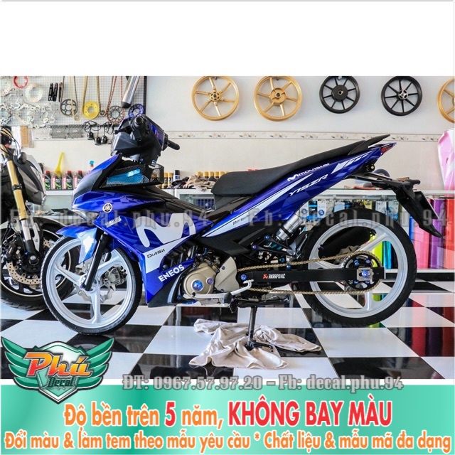 Tem rời Excitet 150 Movista đẹp nghiêng ngả -1