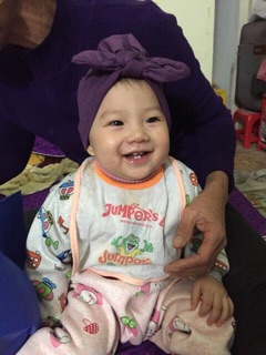 Mũ tuban cho bé gái
