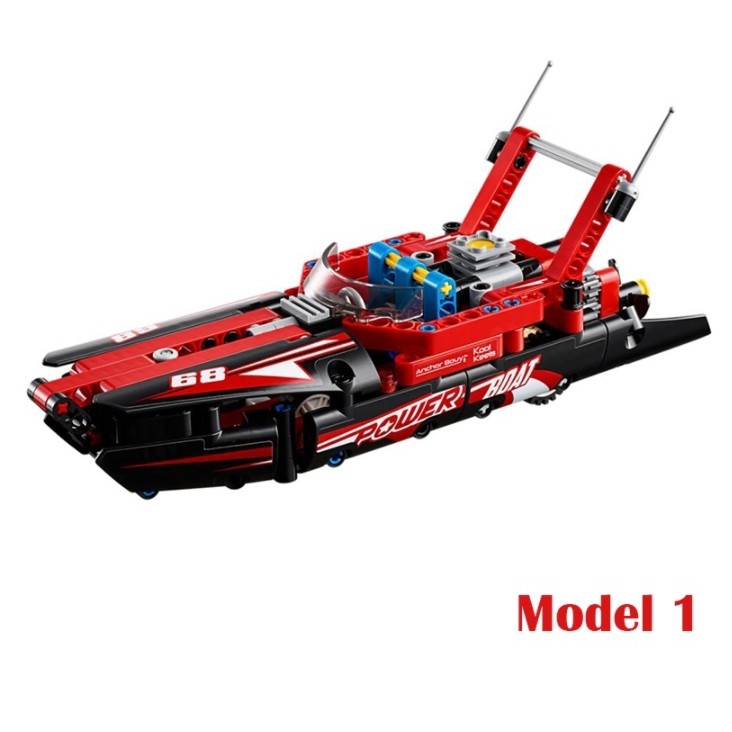 BỘ LẮP RÁP LEPIN 20098 - MÔ HÌNH LẮP RÁP 2 TRONG 1 SIÊU CANO CHO BÉ.