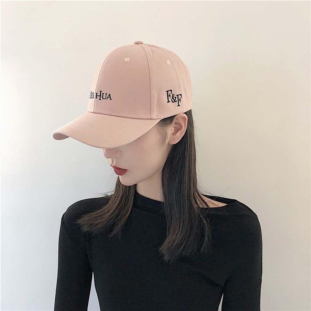 Mũ Lưỡi Trai Thêu Chữ Phong Cách Thể Thao Thời Trang Xuân Hè Cho Nữ