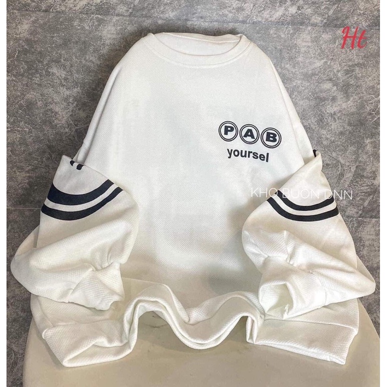 Áo nỉ PAB in tay HT12