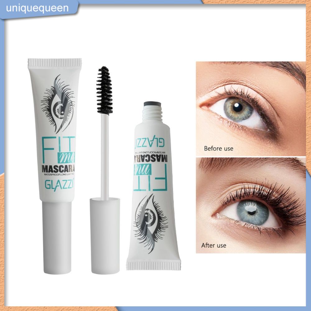 Mascara GLAZZI chống nước chống mồ hôi không phai màu cho người mới bắt đầu
