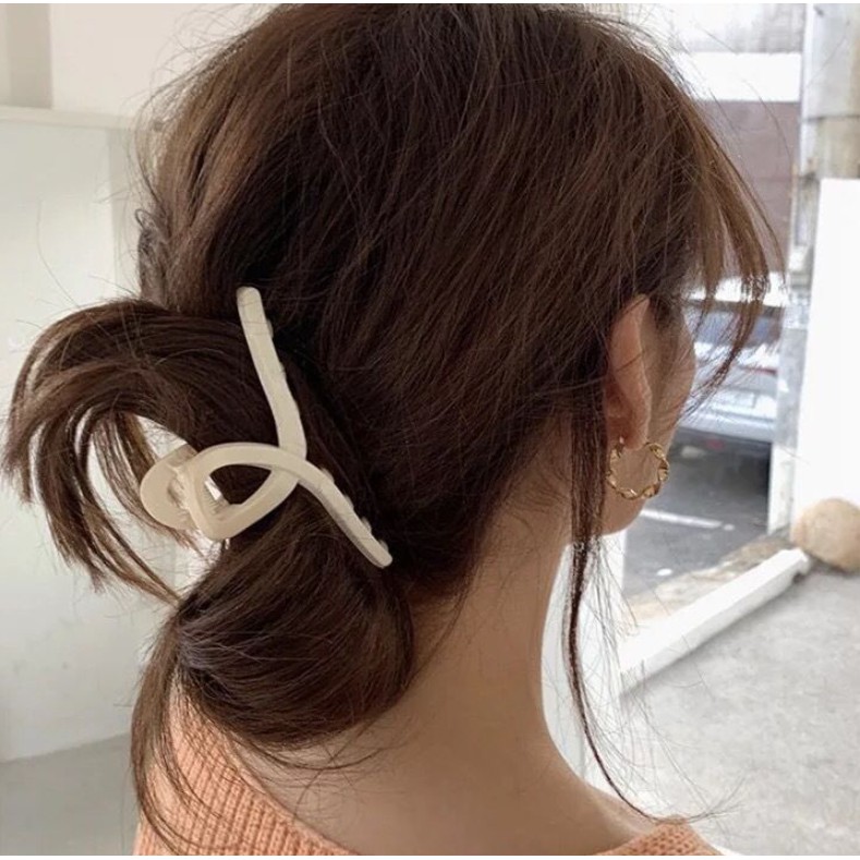 Kẹp Tóc Càng Cua Dễ Thương [ Size Lớn ] - Xước Nhẹ - BEYOU