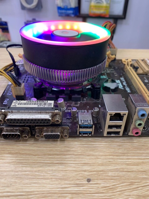 Fan CPU led RGB nhiều màu dùng cho CPU AMD và intell socket 775/1155/1156/1150/1151/1366
