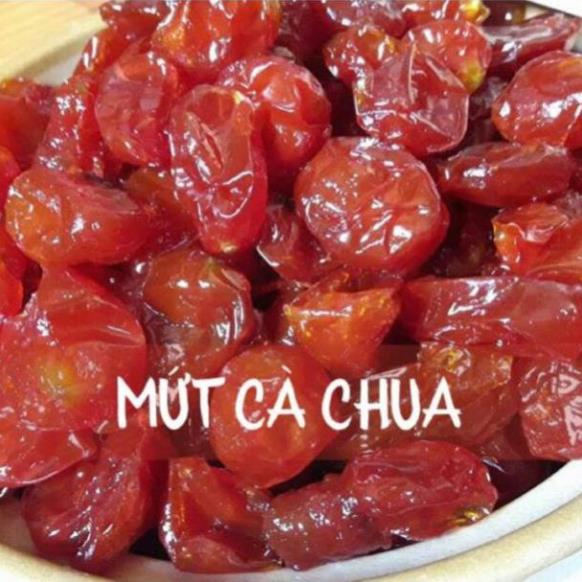 Mứt Cà Chua Bi Hữu cơ Sấy Dẻo Hũ 500gr - Đặc Sản Đà Lạt ( Hàng Loại 1 )