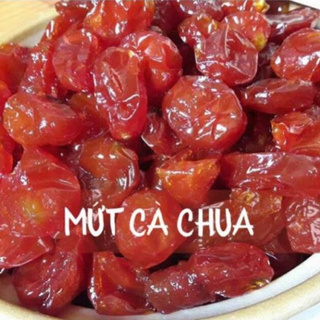 Mứt Cà Chua Bi  Hữu cơ Sấy Dẻo Hũ 500gr - Đặc Sản Đà Lạt ( Hàng Loại 1 )