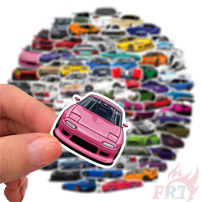 100Pcs/Set ❉ HellaFlush - SuperRun Supercar &amp; Hot Rod Series B Stickers ❉ JDM Racing Cars DIY Fashion Waterproof Decals Doodle Stickers
